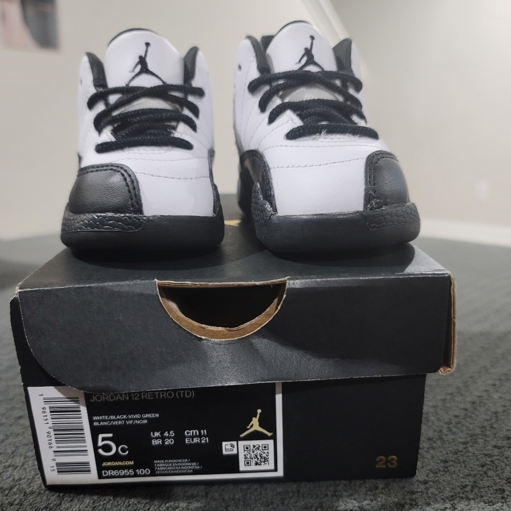 Air Jordan 12 Retro TD 'Floral' Size 5c
